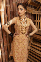 UAE -2PC Printed Unstitched Lawn Suit TL-42006