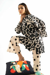 UAE -2PC Printed Unstitched Lawn Suit TL-42007