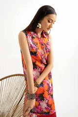 UAE -2PC Printed Unstitched Lawn Suit TL-42016