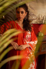 UAE -2 Piece Printed Lawn Unstitched Suit TL-42021