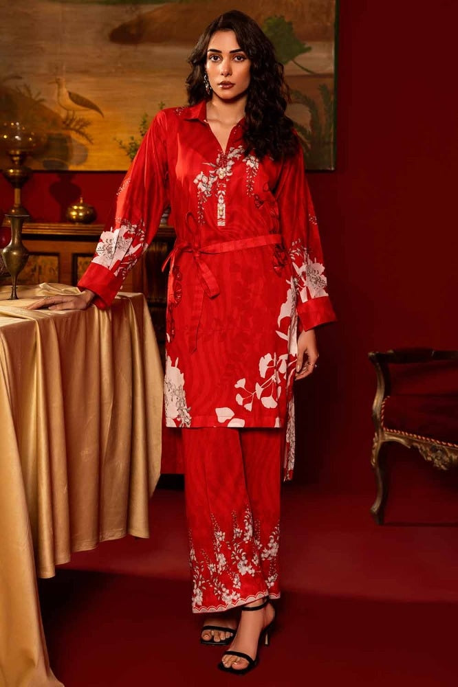UAE -2 Piece Printed Lawn Unstitched Suit TL-42022