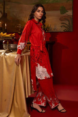 UAE -2 Piece Printed Lawn Unstitched Suit TL-42022