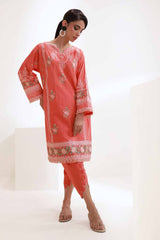 UAE -2 Piece Unstitched Embroidered Lawn Suit TL-42059