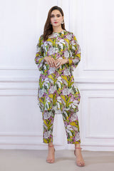 UAE -2 Piece Unstitched Printed Lawn Suit TLP-42037