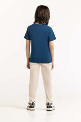 UAE -Toddler Boys Blue T-Shirt 231-513-001 D