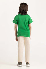 UAE -Toddler Boys Green T-Shirt 231-513-001 E
