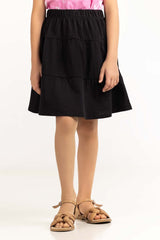 UAE -Toddler Girl Black Skirt 231-618-003