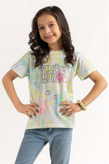 UAE -Toddler Girl Tie Dye T-Shirt 231-613-032