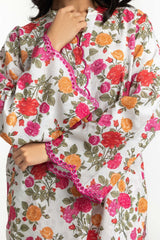 UAE-Viscose Jacquard Printed Co-Ord Set IPST-44345