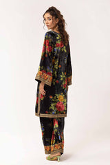 UAE -2 Piece Unstitched Embroidered Velvet Suit VLT-42002