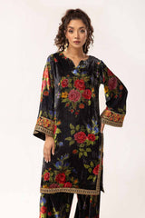 UAE -2 Piece Unstitched Embroidered Velvet Suit VLT-42002
