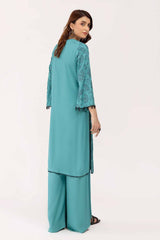 UAE -2 Piece Unstitched Embroidered Cotail Suit VT-42002