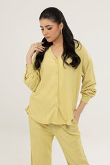 UAE -Kintted Blended Dyed Shirt WGK-KF-17