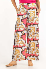 UAE -Satin Silk Printed Trouser WGK-TRS-DP-313
