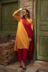 UAE -Yarn Dyed Shirt And Trouser With Dupatta WGK-YDS-DY-2560