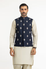 UAE -Embroidered Waist Coat WC-PD24-006