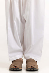 UAE -White Basic Shalwar KSH-CTN23-001