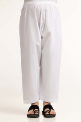 UAE-White Basic Shalwar KSH-CTN24-001