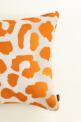 UAE-Yellow Strokes Digital Printed Cushion Cover