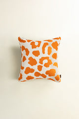 UAE-Yellow Strokes Digital Printed Cushion Cover