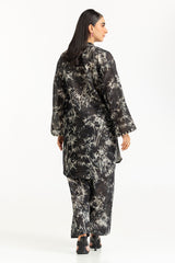 UAE-Zari Stripe Printed Co-Ord Set IUSTTS-1120