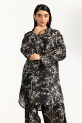 UAE-Zari Stripe Printed Co-Ord Set IUSTTS-1120