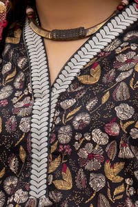 UAE -3 Piece Unstitched Printed Khaddar Suit with Embroidered Twill Cotton Linen Dupatta CV-42012