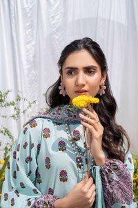 UAE -2PC Lawn Printed Unstitched Suit TL-32051 A