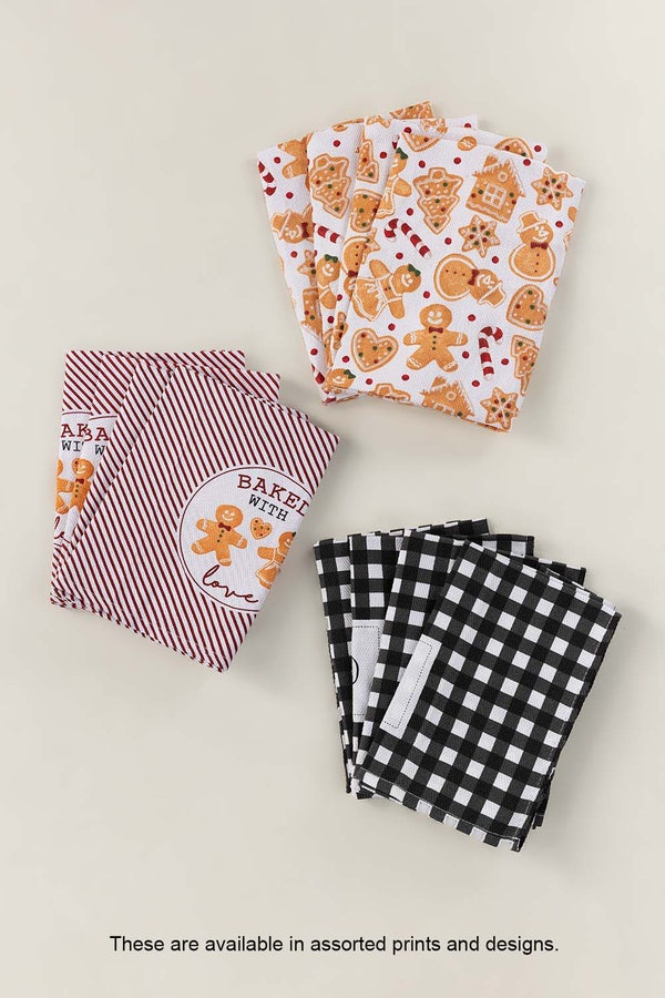 UAE -Assorted Napkins 12 Pc Set