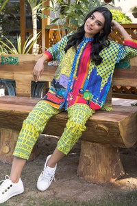 UAE -2PC Printed Lawn Unstitched Suit TL-32068