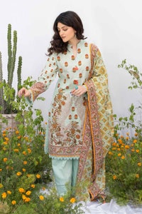 UAE -2PC Lawn Printed Unstitched Suit TL-32051 B