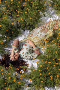UAE -2PC Lawn Printed Unstitched Suit TL-32051 B