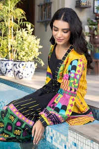 UAE -2PC Printed Lawn Unstitched Suit TL-32069