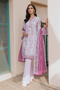 UAE -3PC Lawn Printed Unstitched Suit CL-32306 A