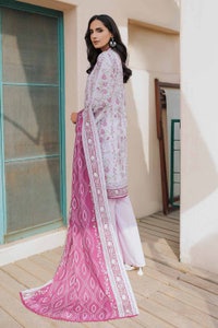 UAE -3PC Lawn Printed Unstitched Suit CL-32306 A