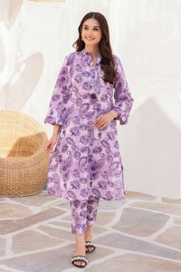 UAE -2PC Lawn Printed Unstitched Suit TL-32065