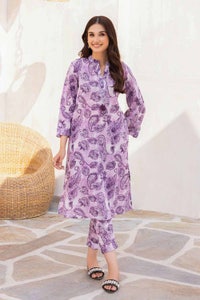 UAE -2PC Lawn Printed Unstitched Suit TL-32065