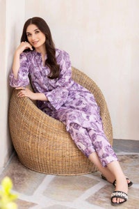 UAE -2PC Lawn Printed Unstitched Suit TL-32065