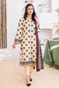UAE -3PC Lawn Printed Unstitched Suit CL-32330 A