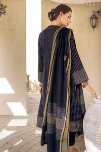 UAE -3PC Embroidered Jacquard Unstitched Suit MJ-32076