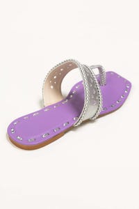 UAE -Women Lilac And silver Ethnic Kolhapuri IDFT-SS22-69