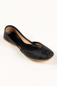UAE -Black Plain Khussa IDFT-SS22-29