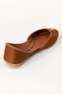 UAE -Brown Hand Made Khussa IDFT-AW22-10