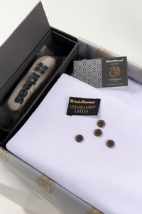 UAE -Chairman Latha Unstitched Fabric Cotton with Gift Box