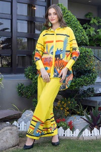 UAE -2PC Printed Lawn Unstitched Suit TL-32067