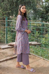 UAE -3PC Lawn Printed Unstitched Suit CL-32325 B