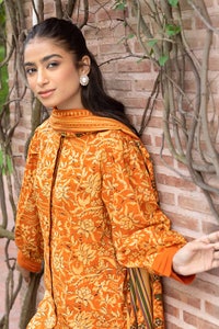 UAE -3PC Printed Lawn Unstitched Suit CL-32464 A