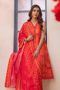 UAE -3PC Lawn Printed Unstitched Suit CL-32322 B