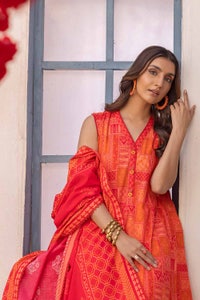 UAE -3PC Lawn Printed Unstitched Suit CL-32322 B