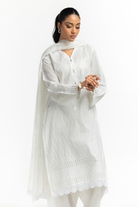 UAE-3PC Lawn Embroidered Suit IUSTKSD-603